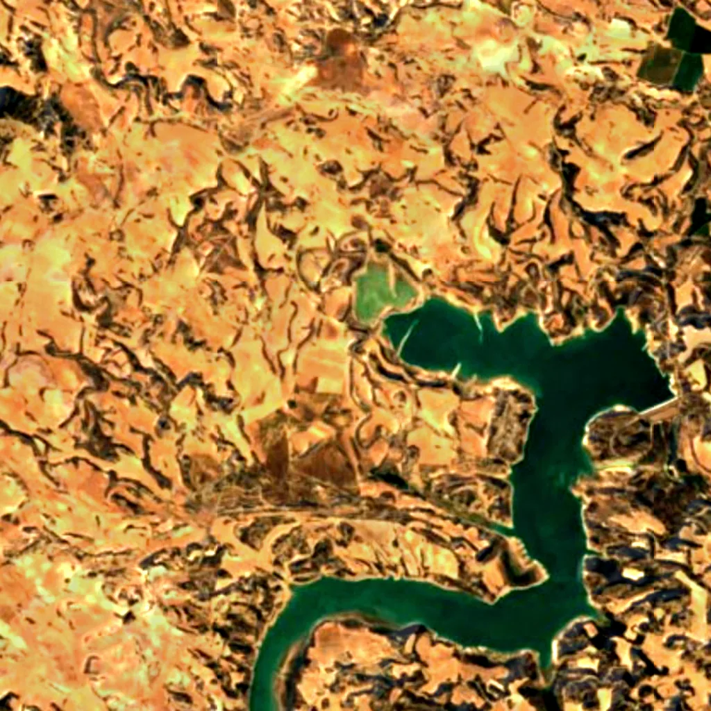 El suelo sobre Abrigo del Plano del Pulido (Sentinel-2)