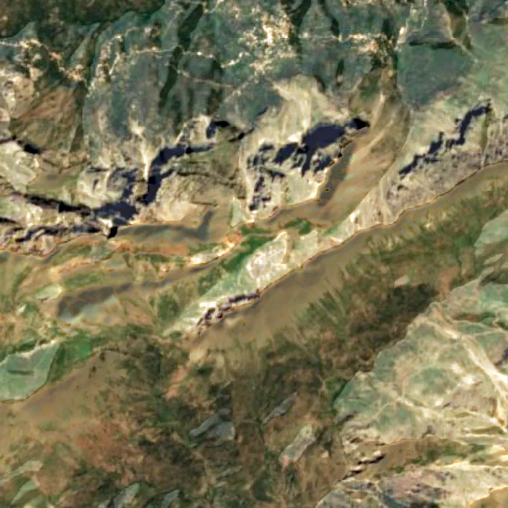 El suelo sobre Anou Boussouil (Sentinel-2)