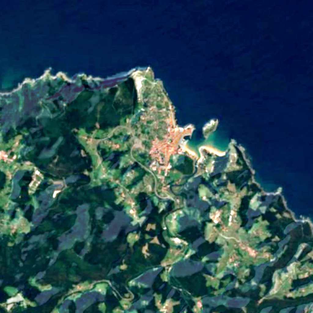 The ground above Armintxe Cave (Sentinel-2)