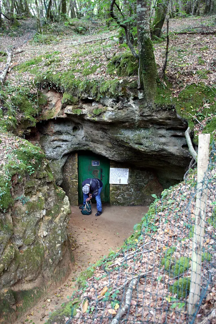 Grotte de Bernifal - Entrée - Meyrals - 20090924