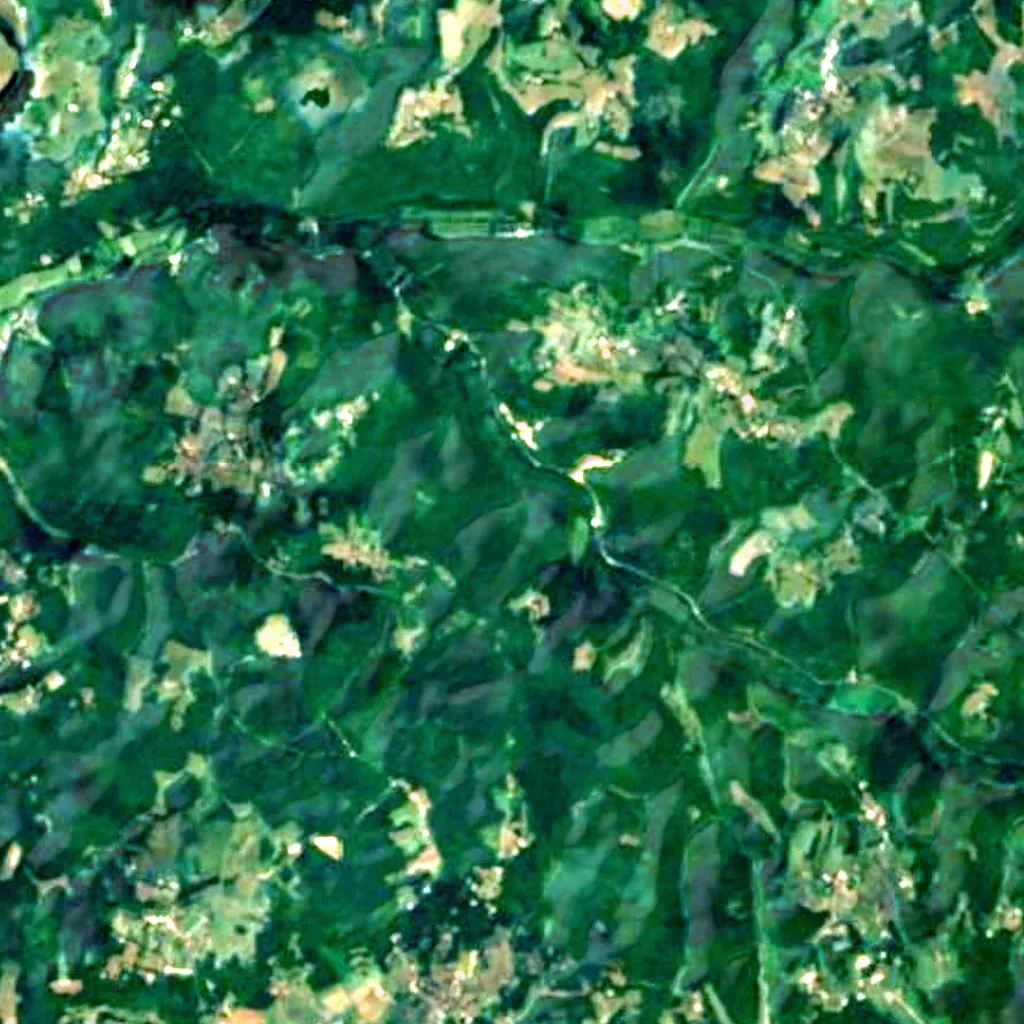 The ground above Bernifal cave (Sentinel-2)