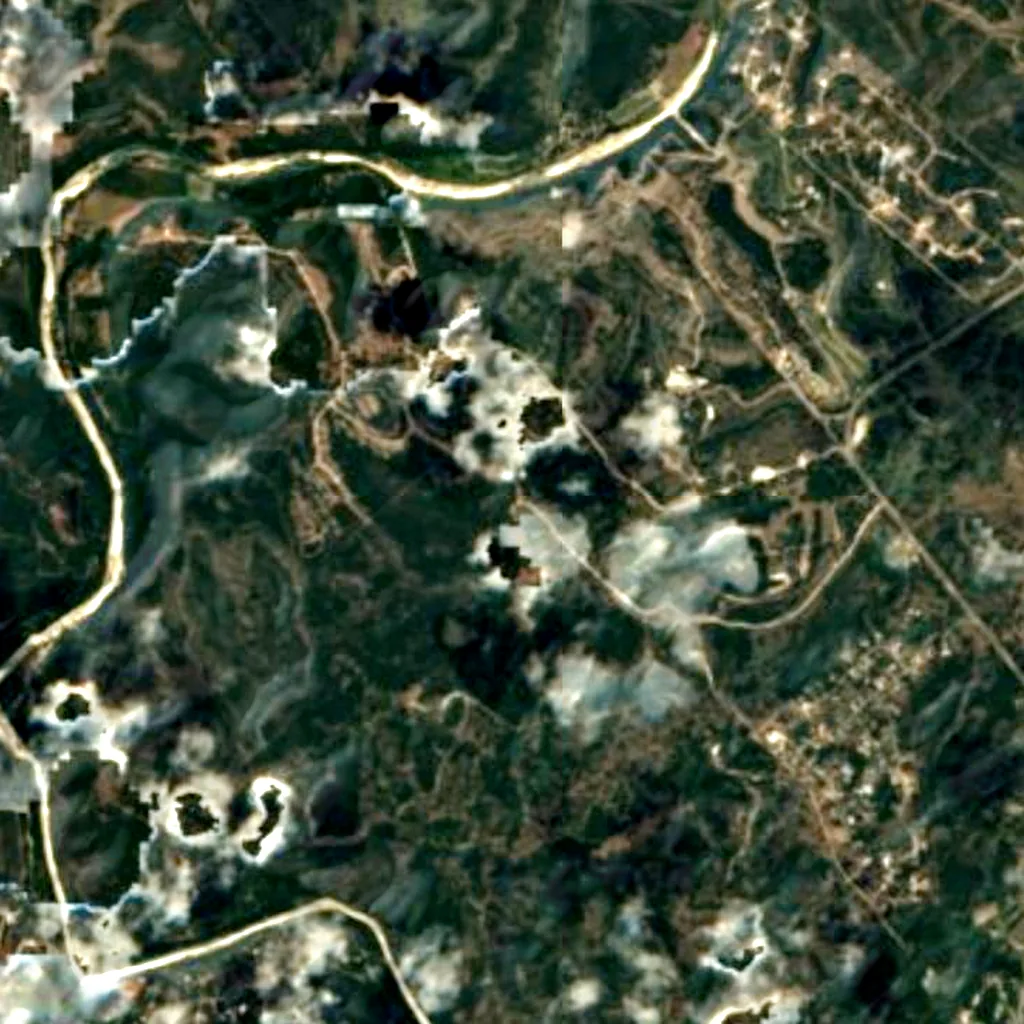 Der Boden über Bracken Cave (Sentinel-2)