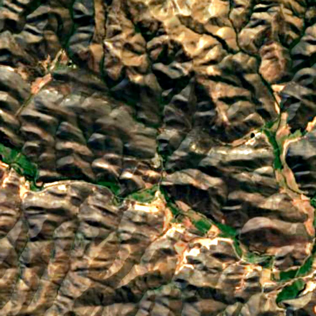 Der Boden über Cango Caves (Sentinel-2)