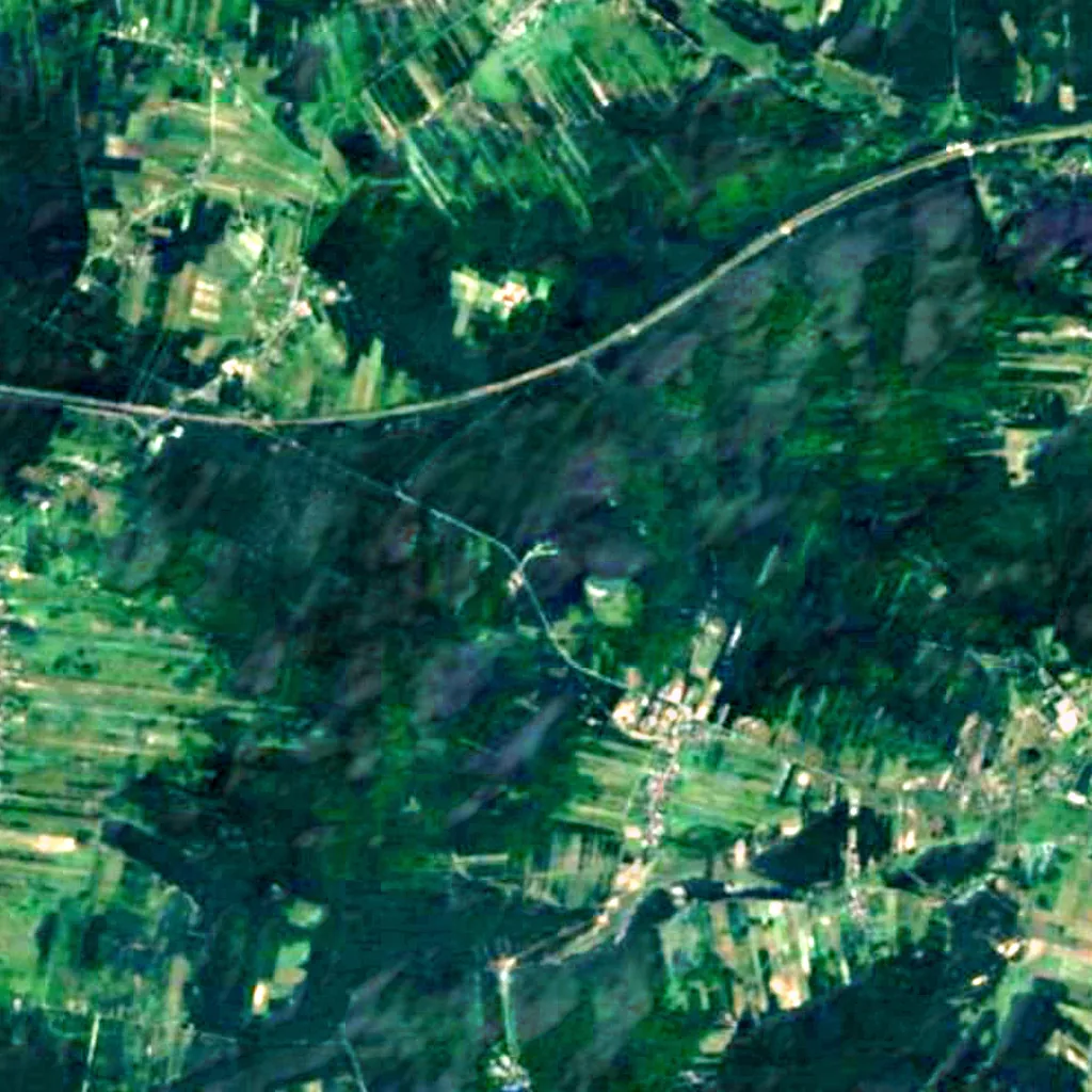 Der Boden über Jaskinia Głęboka (Sentinel-2)