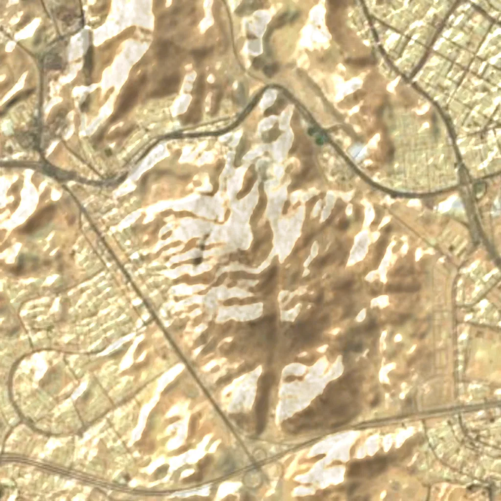 Le sol au-dessus de Cave of Thor (Sentinel-2)