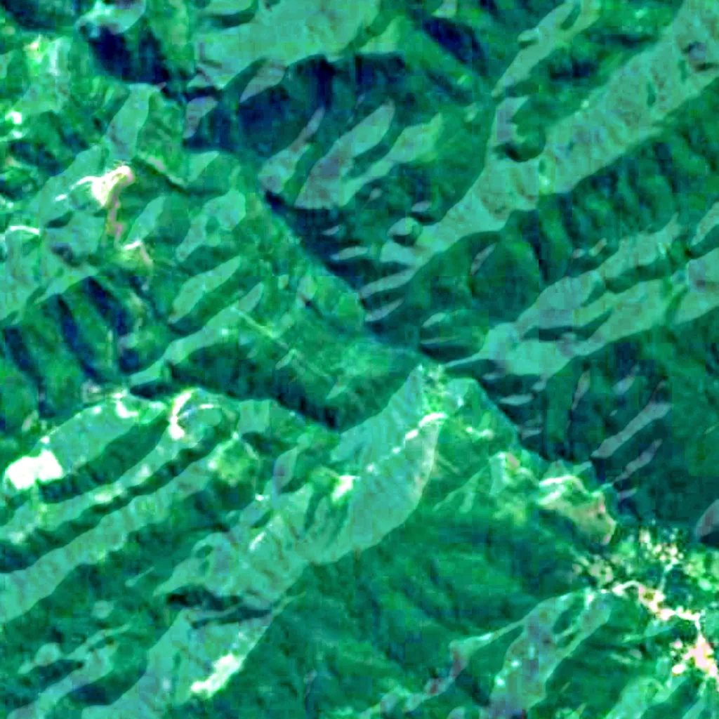 The ground above Caverna de Santana (Sentinel-2)
