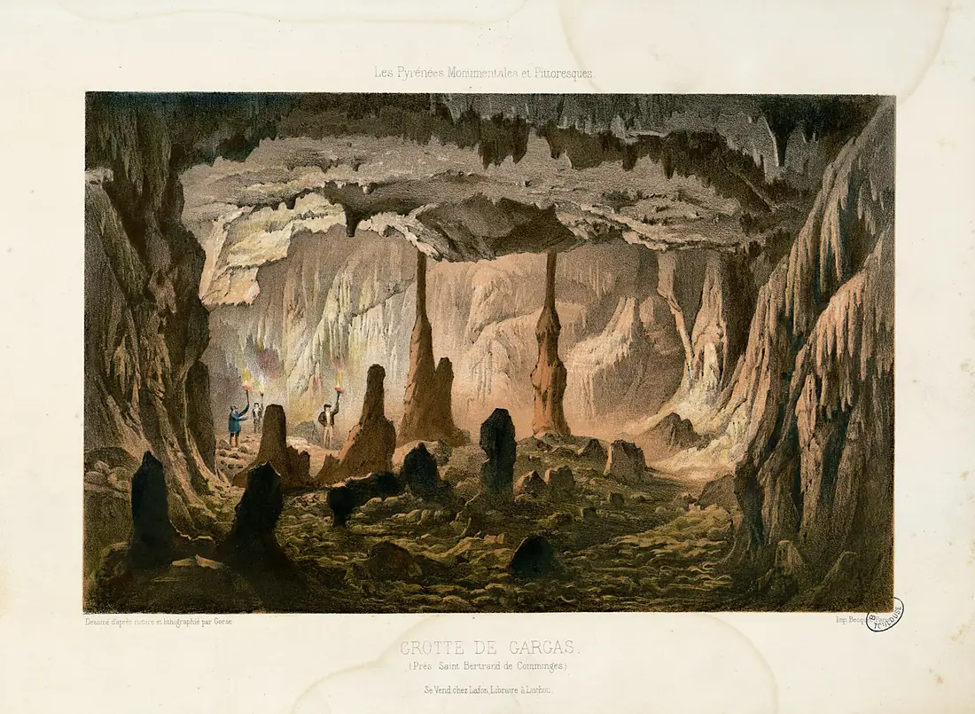 Grotte de Gargas (Près Saint Bertrand de Comminges) - Fonds Ancely - B315556101 A GORSE 4 015
