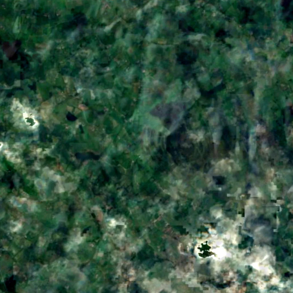 Der Boden über Keshcorran Caves (Sentinel-2)