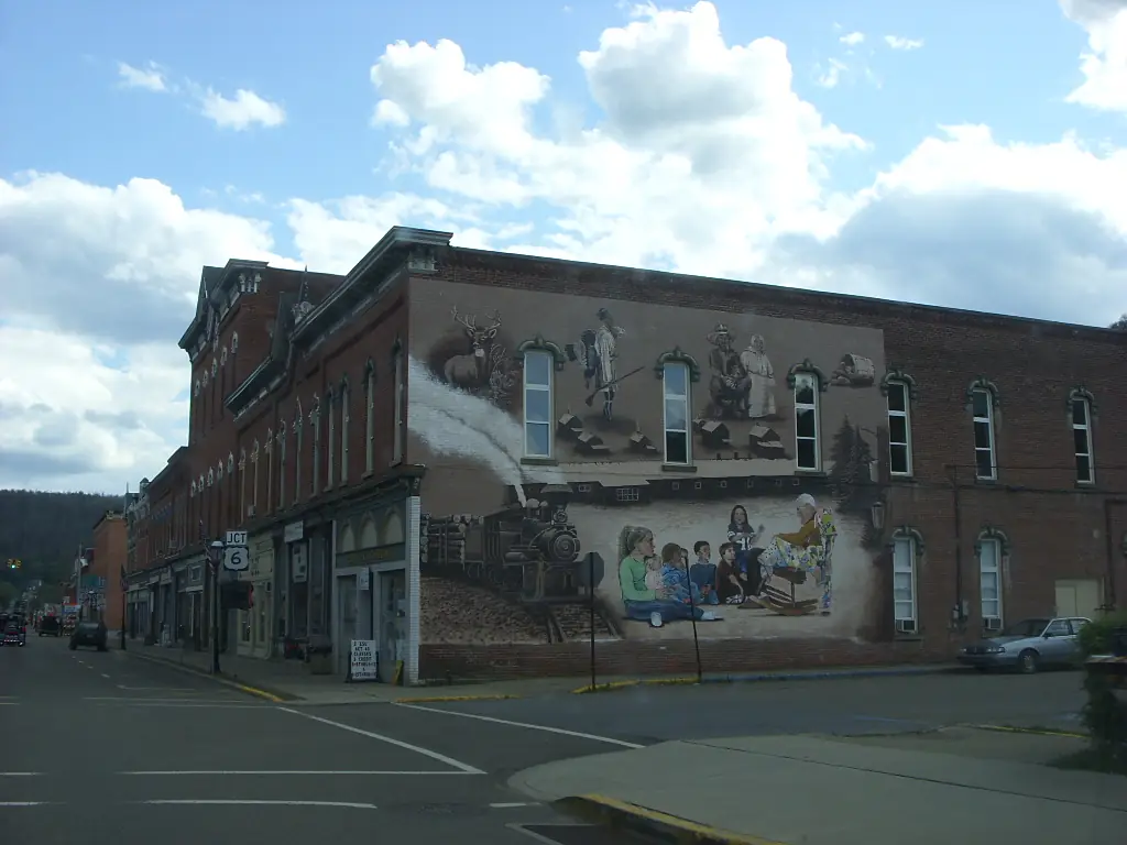 Commercial block Coudersport PA Jun 09