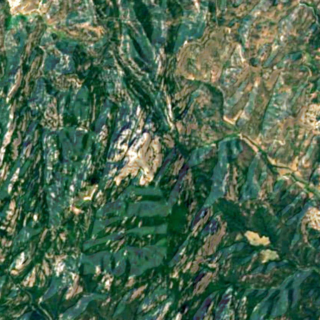 Der Boden über Cova Simanya (Sentinel-2)