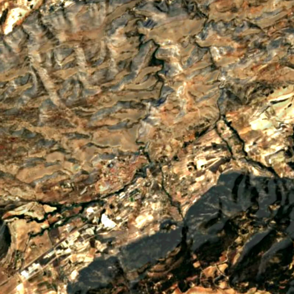 El suelo sobre Covetes dels Moros (Sentinel-2)