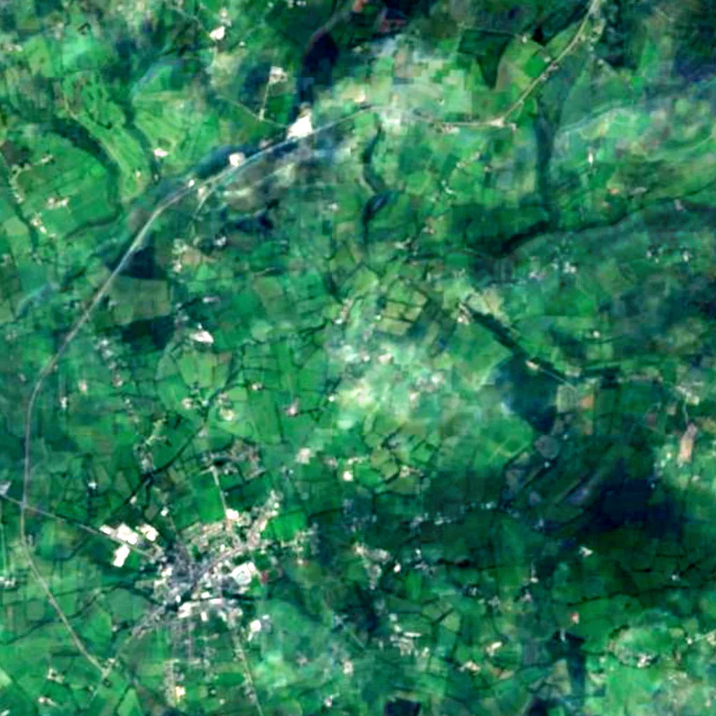 The ground above Crag Cave (Sentinel-2)