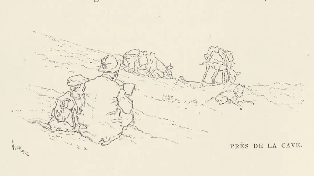 1901, Au pays de Don Quichotte, Près de la cave, Vierge