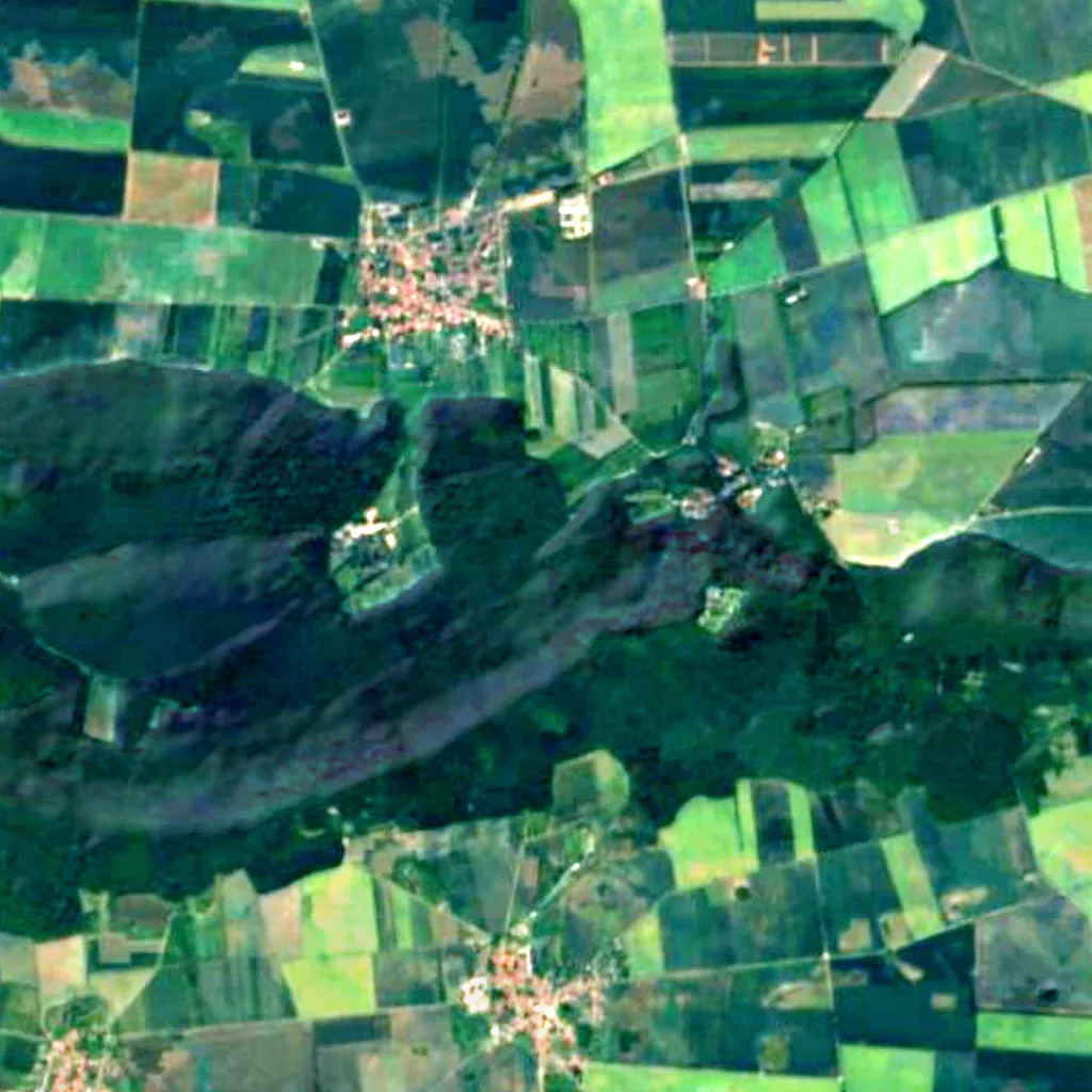 El suelo sobre Cueva de Daneil (Sentinel-2)