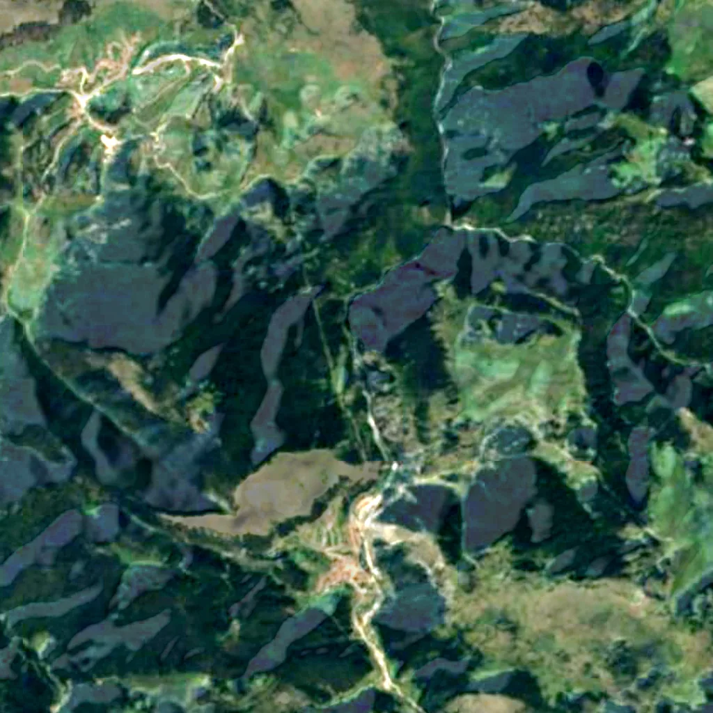 Der Boden über Teufelsschlund-Höhle (Sentinel-2)