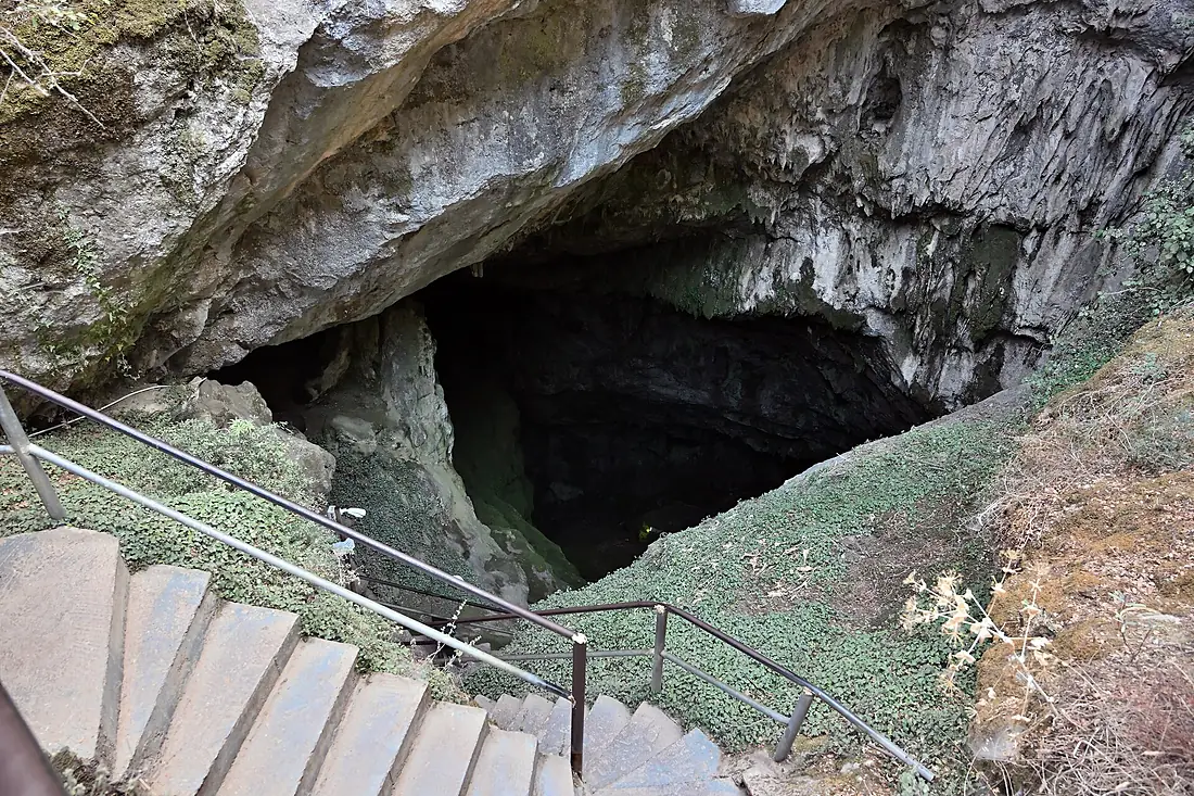 Cave of Dikti, entrance, Sept 2019