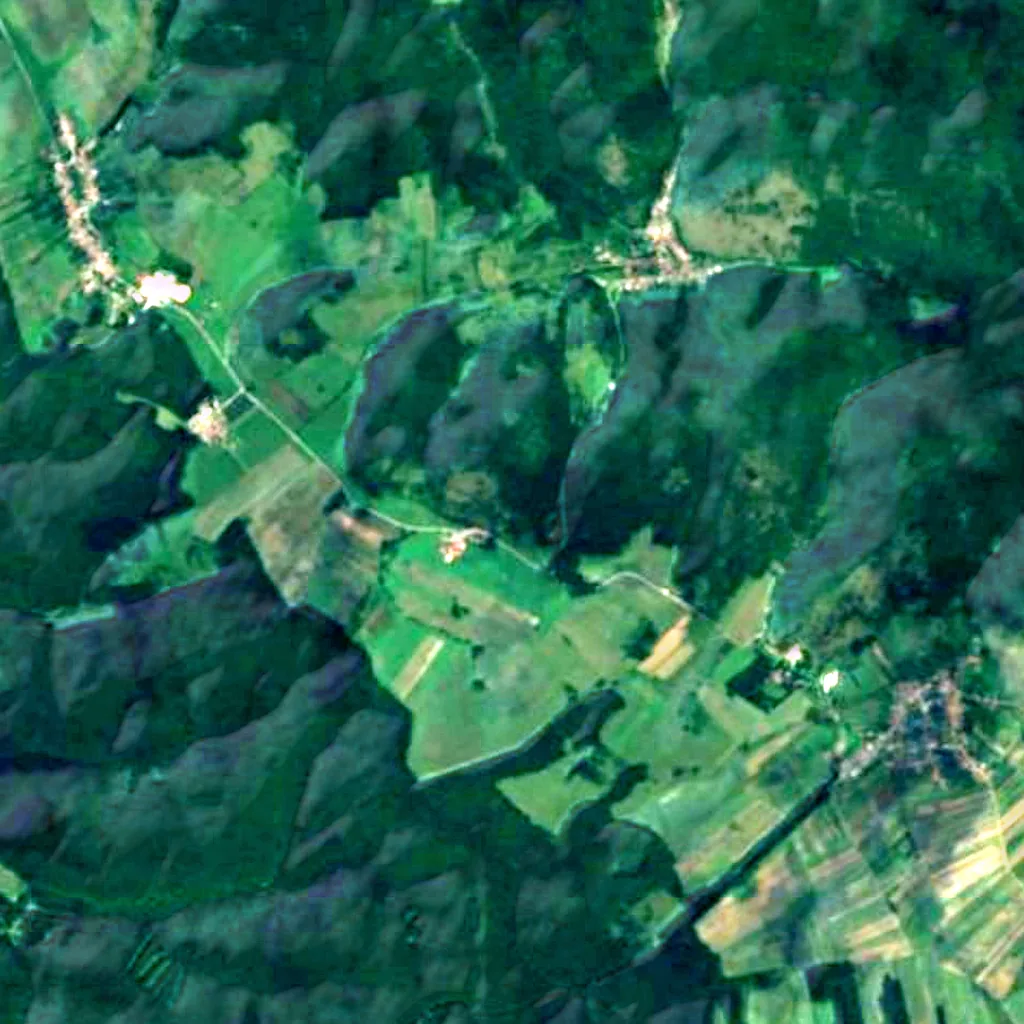 El suelo sobre Domica (Sentinel-2)
