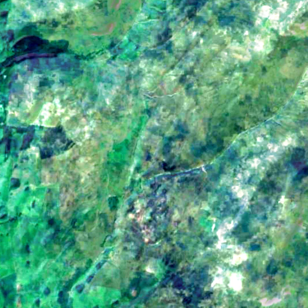 The ground above Easegill System (Sentinel-2)