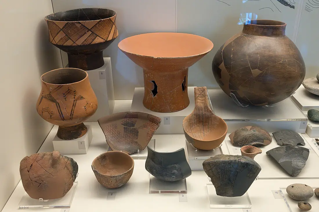 Neolithic pottery, Franchthi Cave, AM of Nafplio, 202055
