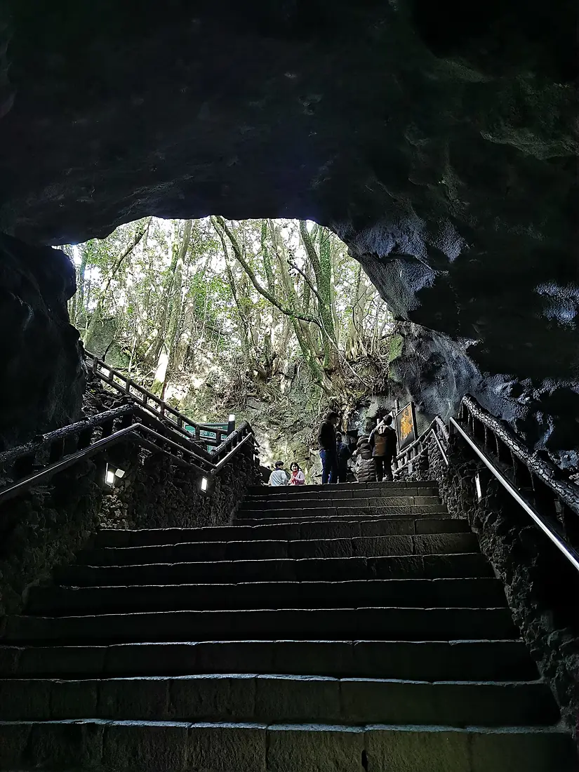Manjanggul caves exit