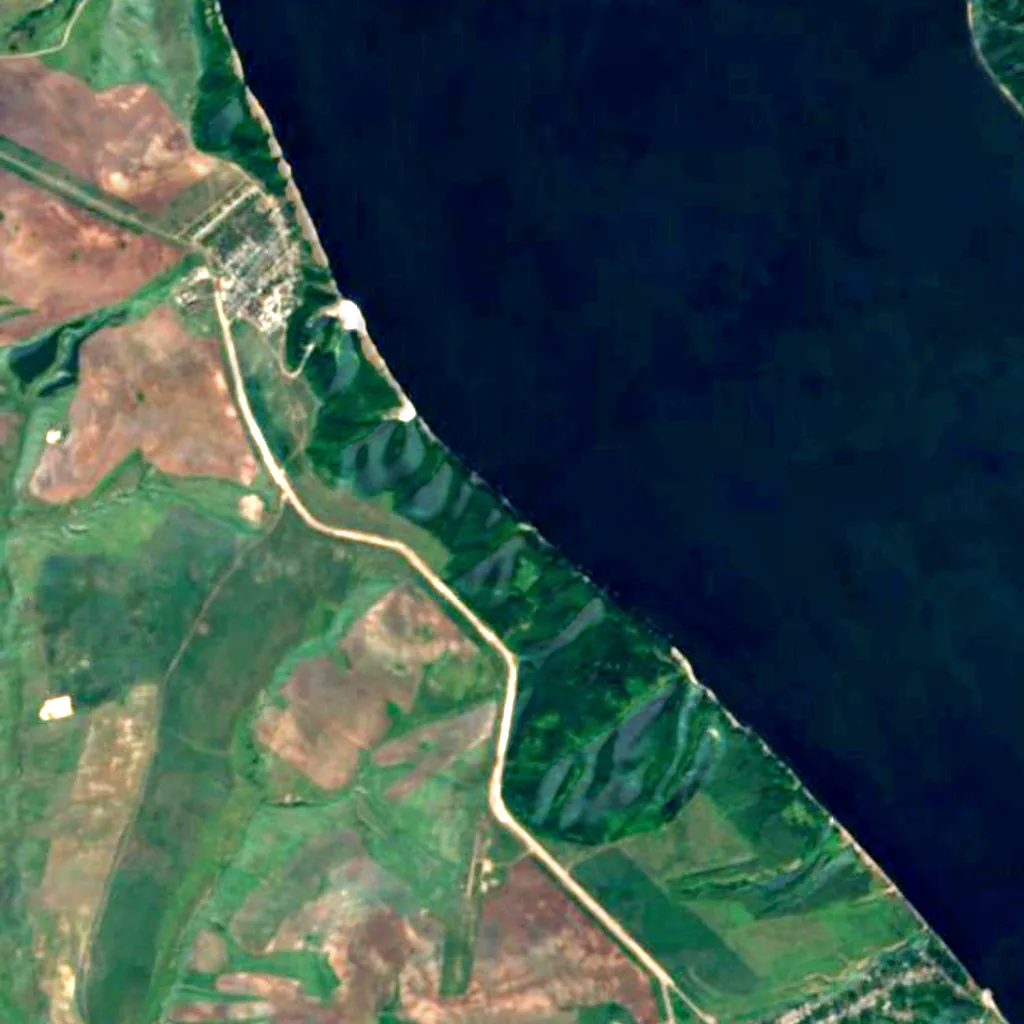De grond boven Gipsy-1 (Sentinel-2)