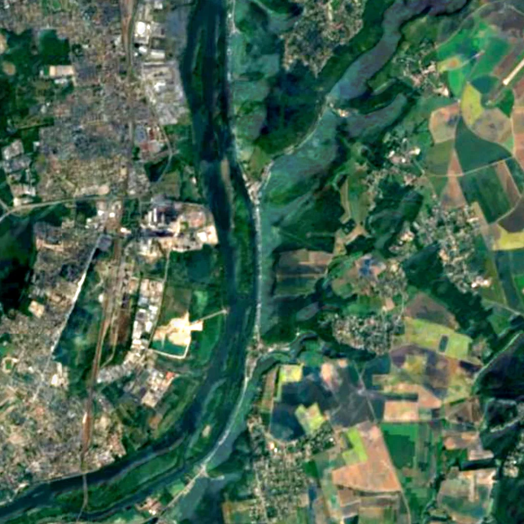 Der Boden über Gouy-Höhle (Sentinel-2)