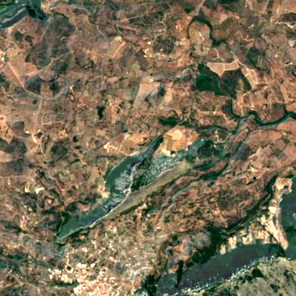 Der Boden über Grotta di Ispinigoli (Sentinel-2)