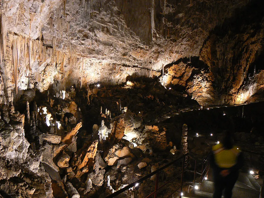 A treasure in Grotta Gigante