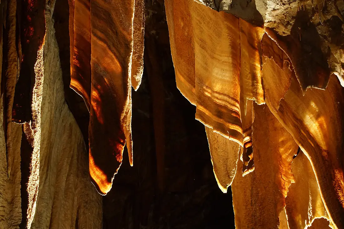 Draperies Grotte de La Madeleine