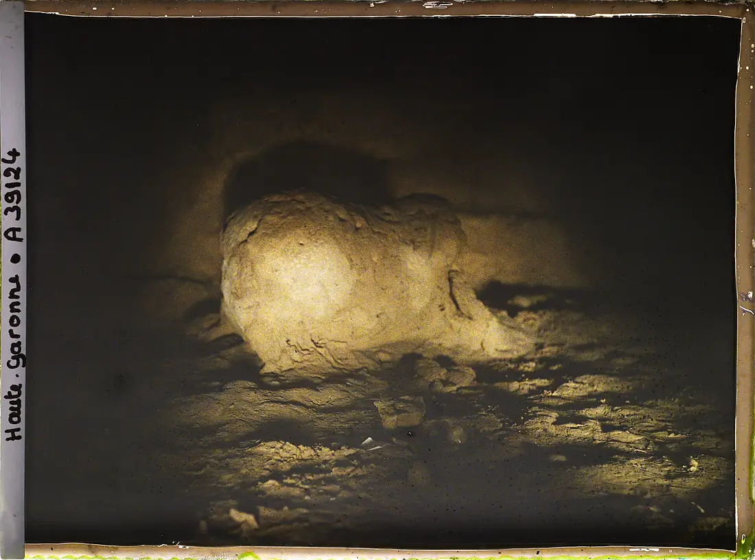 France, Montespan (Hte Garonne), Grotte de Montespan L'Ourson - A39124