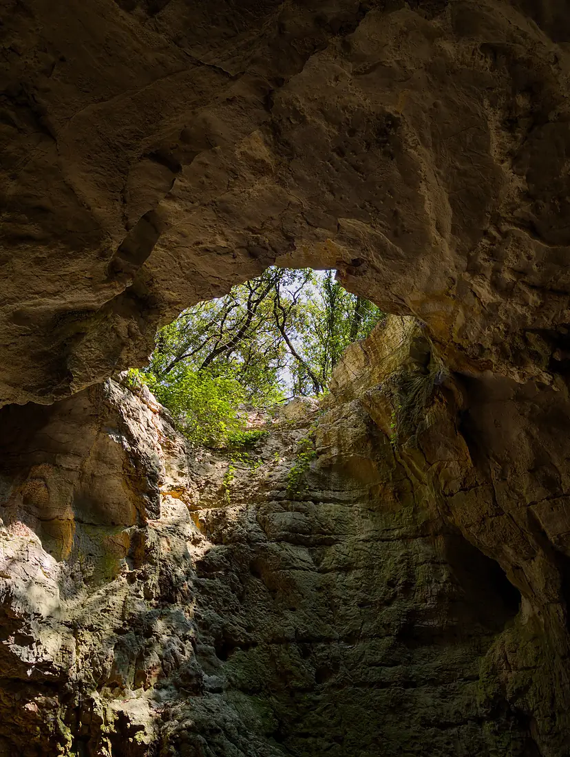 Entree Naturelle Grotte Demoiselles