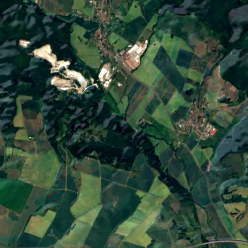 The ground above Heimkehle (Sentinel-2)
