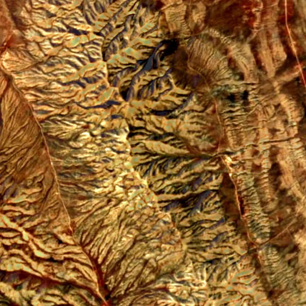 El suelo sobre Hogup Cave (Sentinel-2)