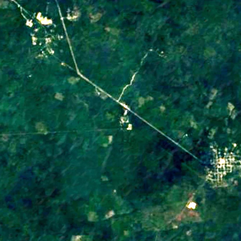 El suelo sobre Ik Kil (Sentinel-2)