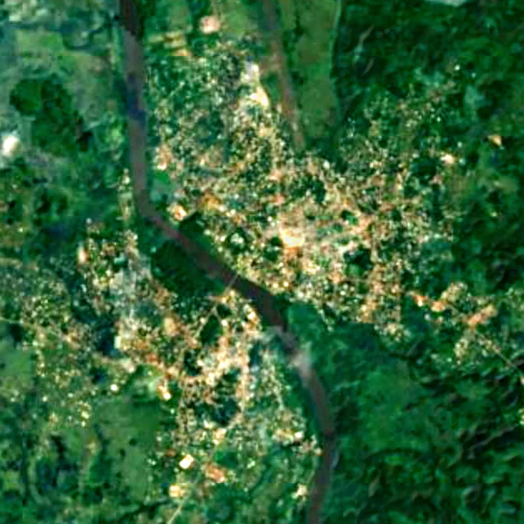 The ground above Iroungou cave (Sentinel-2)