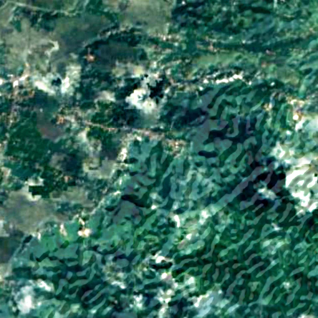 Il terreno sopra Jatijajar Cave (Sentinel-2)