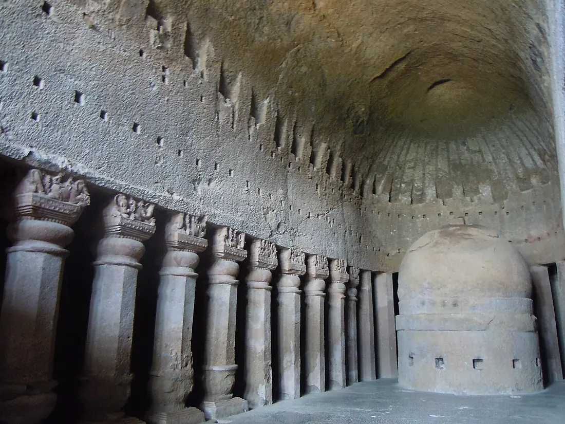 Grottes de Kanheri - Grotte 3