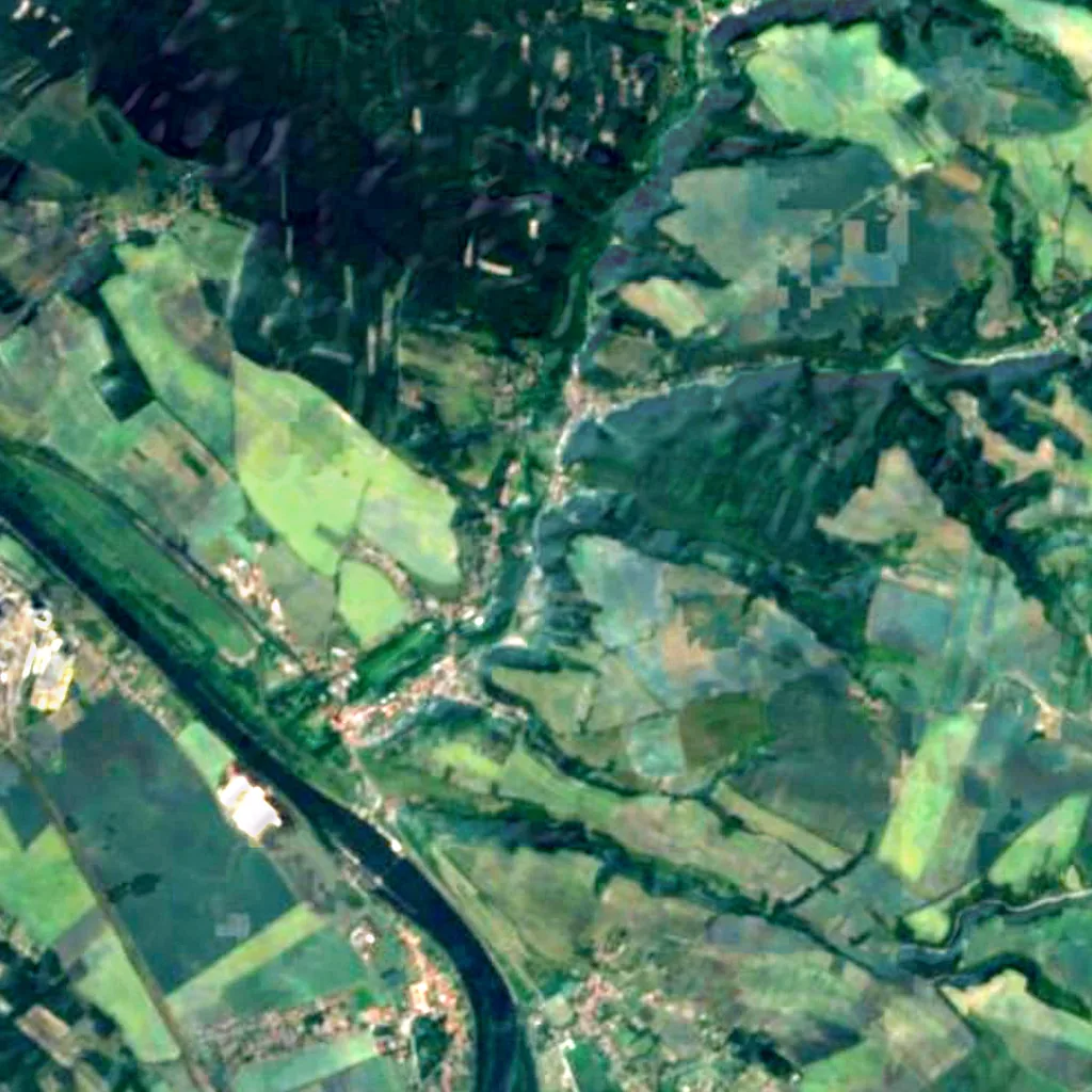 Der Boden über Herculaneum (Sentinel-2)