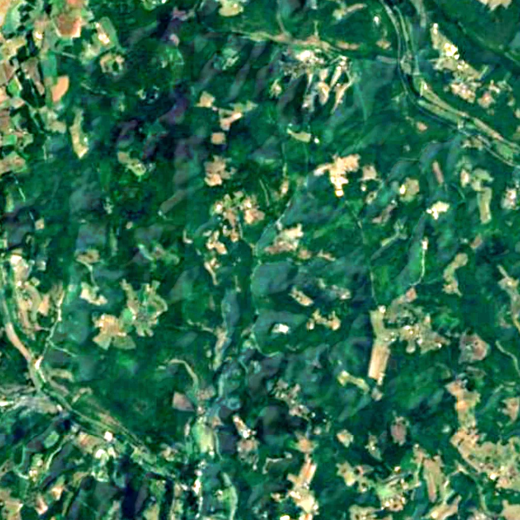 Le sol au-dessus de La Ferrassie (Sentinel-2)