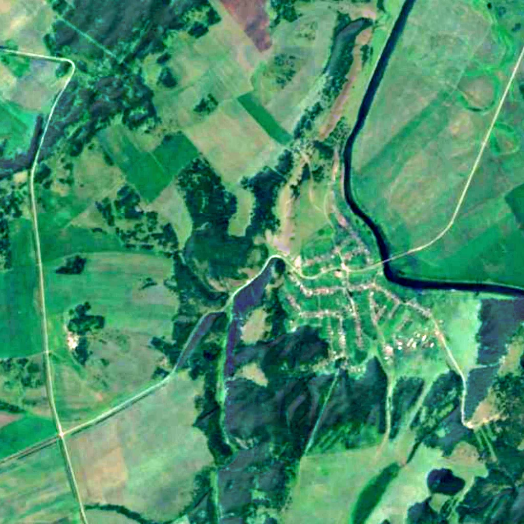 The ground above Laklinskaya Cave (Sentinel-2)