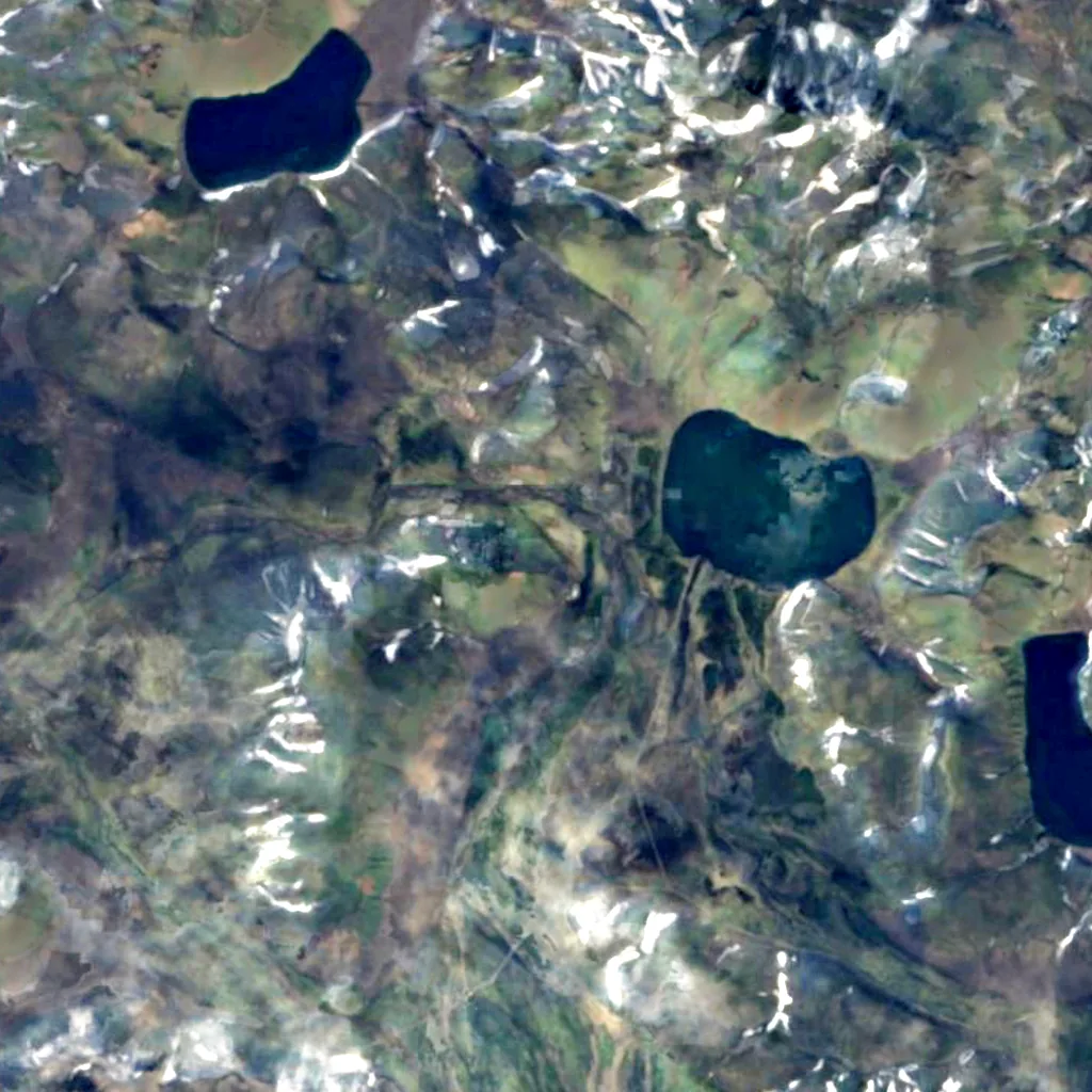 Der Boden über Landmannahellir (Sentinel-2)