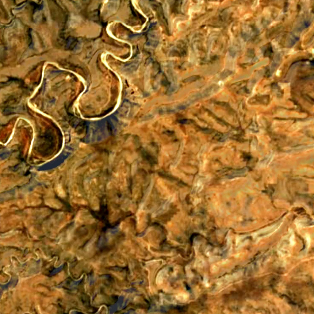 Il terreno sopra Lechuguilla Cave (Sentinel-2)