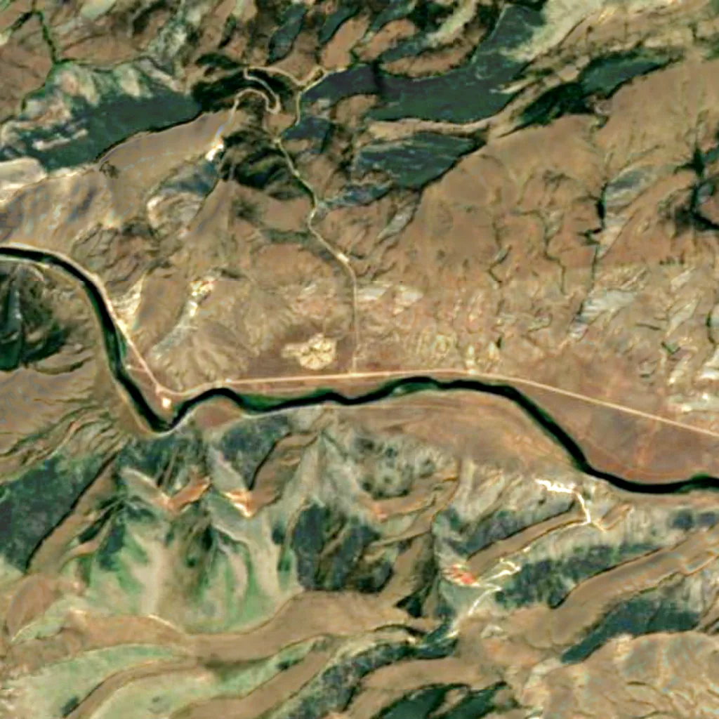 Der Boden über Lewis and Clark Caverns (Sentinel-2)