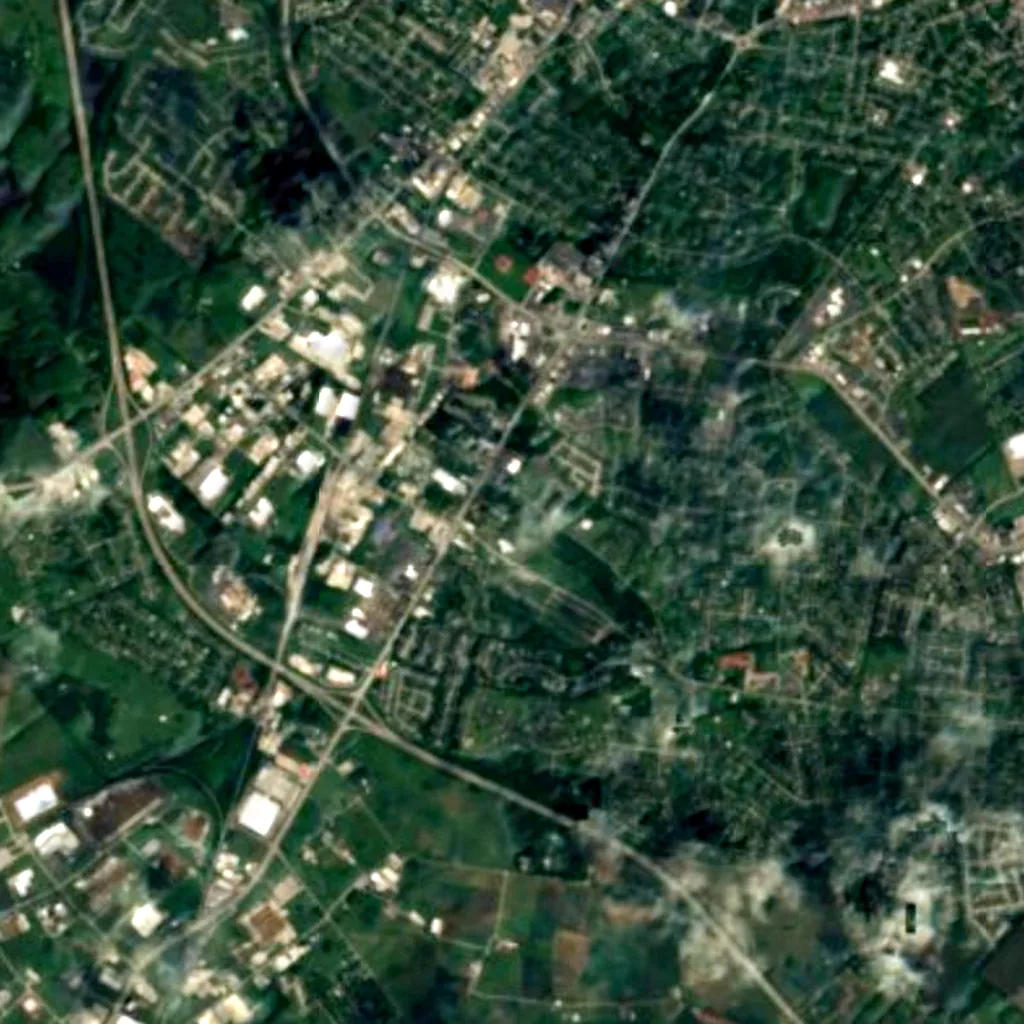 The ground above Lost River Cave (Sentinel-2)