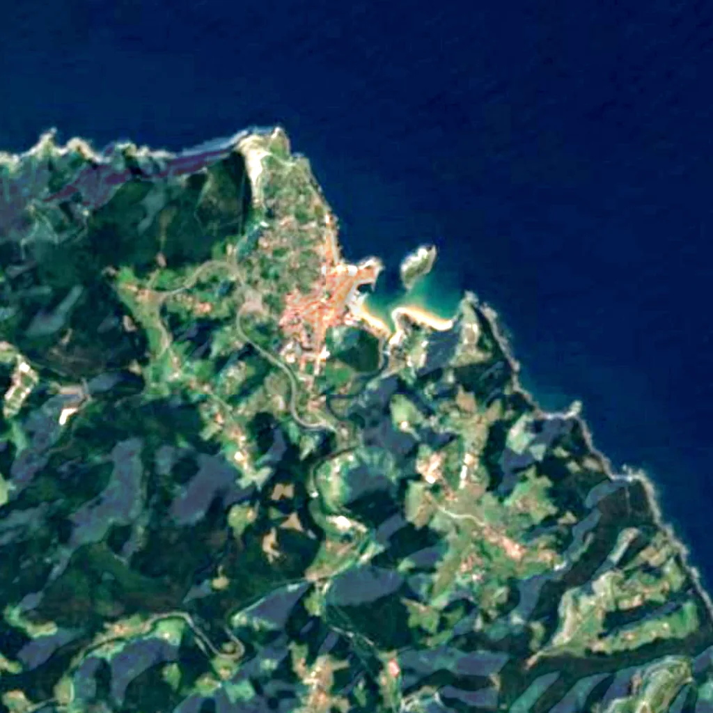 El suelo sobre Cueva de Lumentza (Sentinel-2)