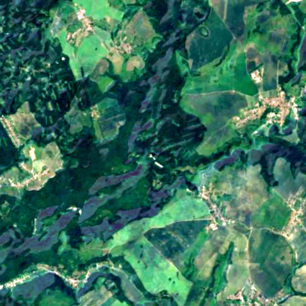 Der Boden über Mazocha (Sentinel-2)