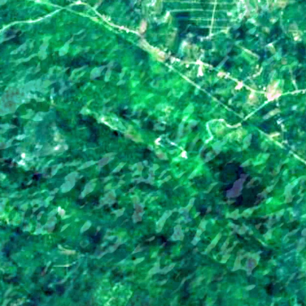 Der Boden über Madai Caves (Sentinel-2)