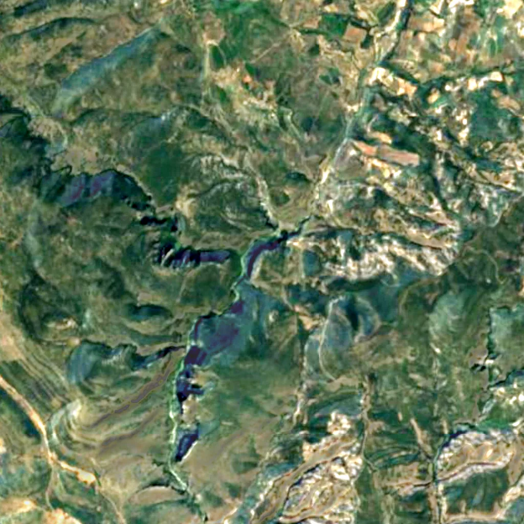 The ground above Mallata (Sentinel-2)