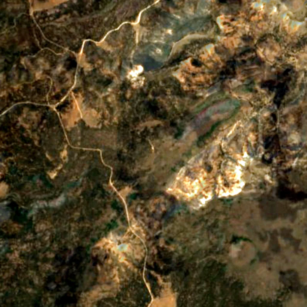 Der Boden über Mammoth Cave (Sentinel-2)