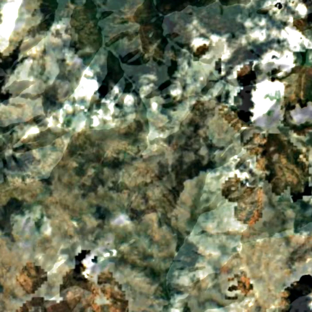 Der Boden über Maratika Cave (Sentinel-2)